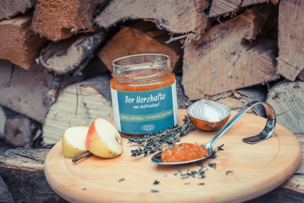Apfel-Zwiebel-Thymian-Chutney – middenmang Onlineshop