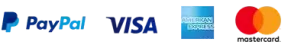 PayPal, Visa, American Express und Mastercard