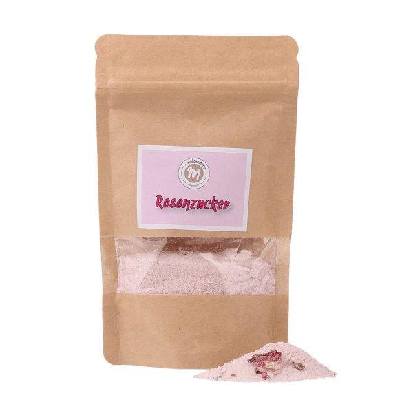 T&uuml;te mit Rosenzucker.
